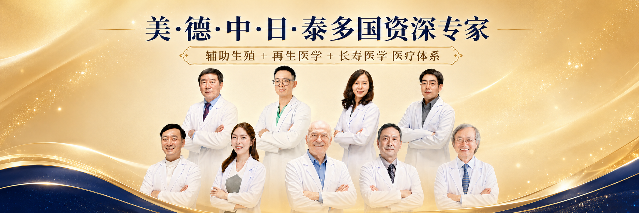 美、德、中、日、泰多国资深医生专家团队